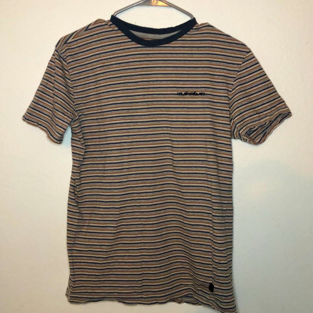 Quicksilver Striped Men’s T-Shirt